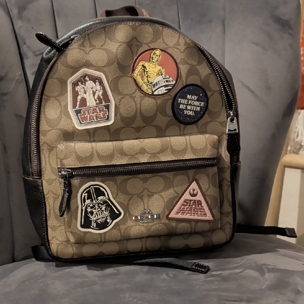 Coach Star Wars Leather Backpack.  So Cool